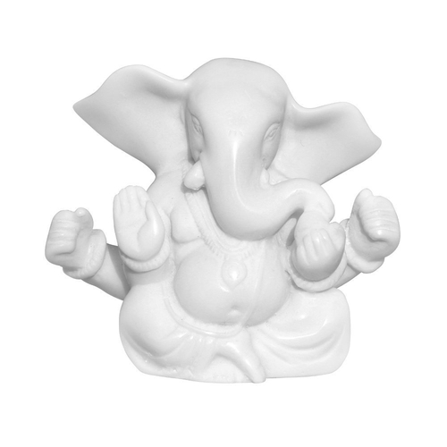 Resin Ganesha with Big Open Ears Idol