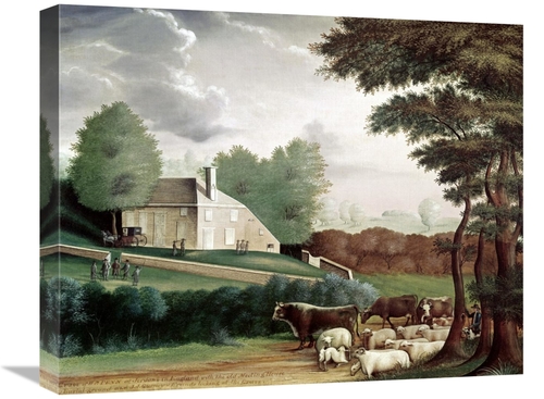 Global Gallery GCS-277964-22-142 22 in. Grave of William Penn Art Prin