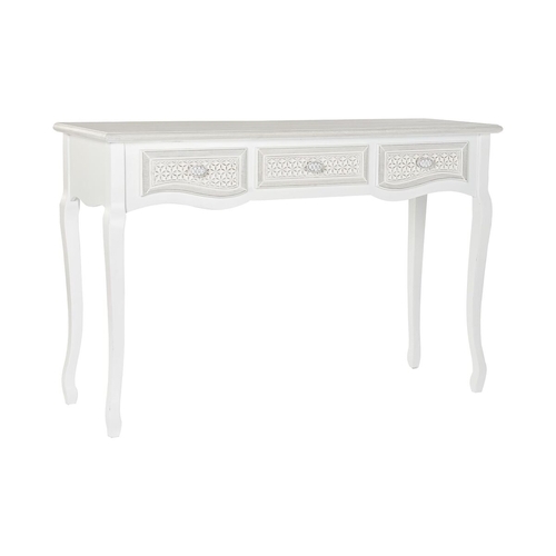 Console DKD Home Decor Wood MDF White (120 x 40 x 78,5 cm)