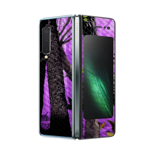 MightySkins CF-SAGFO-Purple Tree Camo Carbon Fiber Skin for Samsung Ga