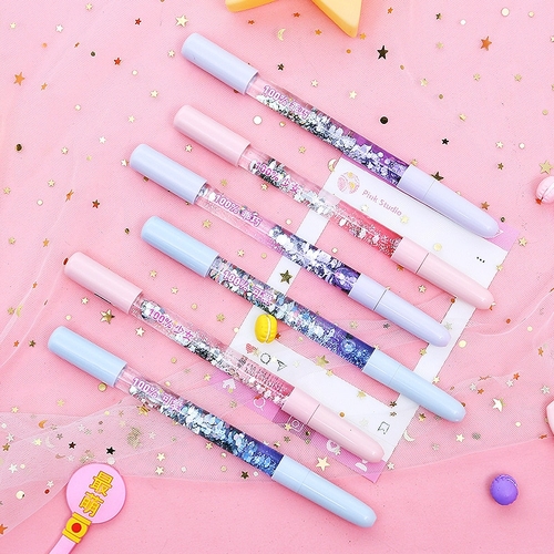 1PC Cute Crystal Gradient Pen Neutral Gel