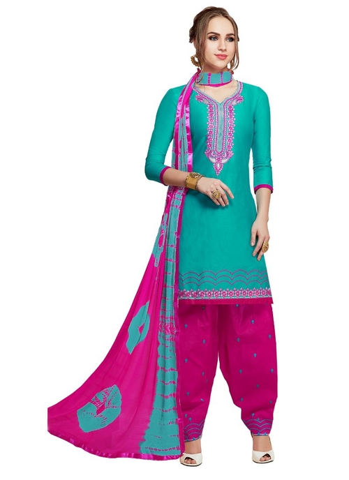 Generic Women's Pure Cotton Salwar Material