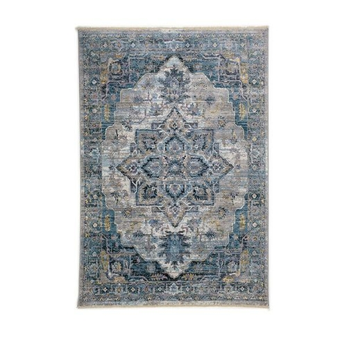 Mystic Silver Polypropylene Rug