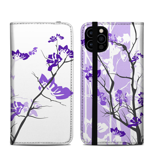 DecalGirl A12PFC-TRANQUILITY-PRP Apple iPhone 12 Pro Folio Case - Viol