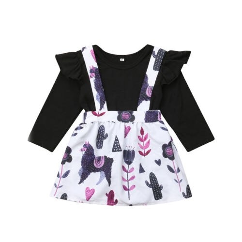 Newborn Infant Baby Girls Outfit Clothes Set