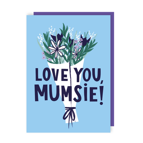 Flowers Mother's Day Card (Pack of 6)