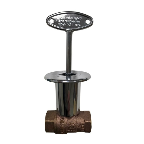 Blue Flame BVL2SCP 0.5 in. Fireplace & Fire Pit Quarter Turn Valve Kit