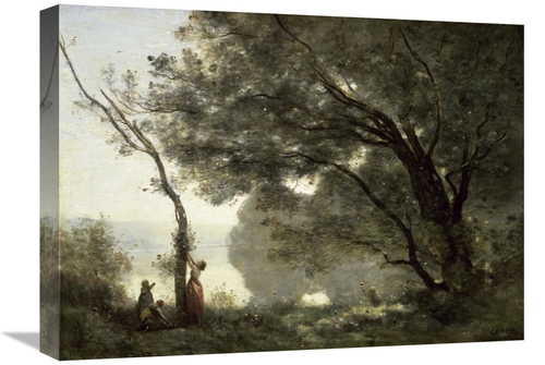 Global Gallery GCS-277123-22-142 22 in. Souvenir of Mortefontaine Art 