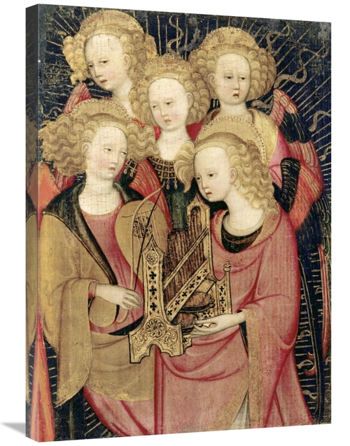 Global Gallery GCS-281431-30-142 30 in. Angel Musicians Art Print - St