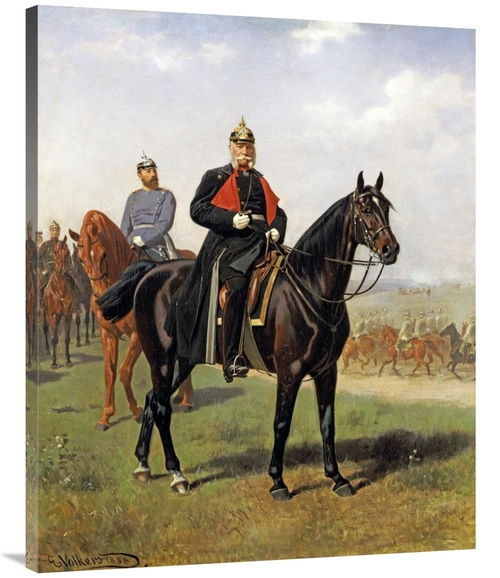 Global Gallery GCS-267533-40-142 40 in. The Battle of Konigsgratz,