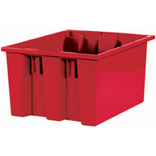 Box Partners BINS114 Red Stack & Nest Container- 6