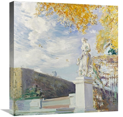 Global Gallery GCS-268080-22-142 22 in. A Statue of Venus in the Garde