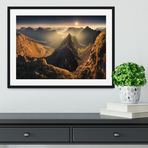 Mullach En Rathein Framed Print