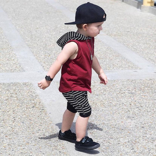 Cool Boys Clothing Toddler Kids Baby Boy Striped