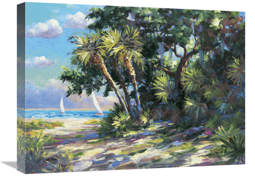 Global Gallery GCS-119205-1824-142 18 x 24 in. Tropic Breeze Art Print