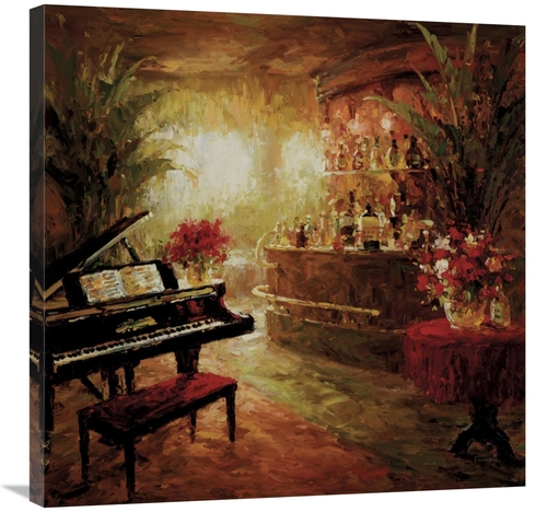 Global Gallery GCS-132499-3030-142 30 x 30 in. Illuminated Lounge Art 