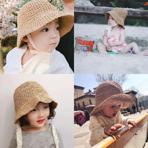 Newborn Baby Girls Boys Kids Lace Trap Hats