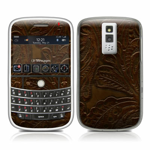 DecalGirl BBB-SDLEATHER BlackBerry Bold 9000 Skin - Saddle leather