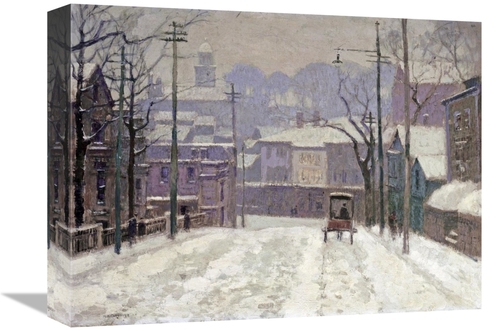 Global Gallery GCS-267874-16-142 16 in. Twilight in Gloucester Art Pri