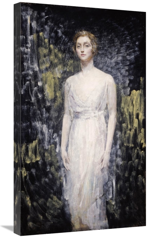 Global Gallery GCS-266855-30-142 30 in. Portrait of a Lady Art Print -