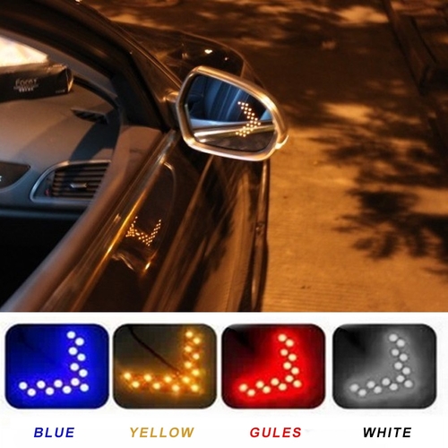 2 Pcs/lot Car LED Rearview Mirror Light 14 SMD LED