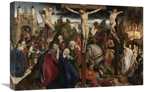 Global Gallery GCS-456164-1624-142 16 x 24 in. The Crucifixion Art Pri