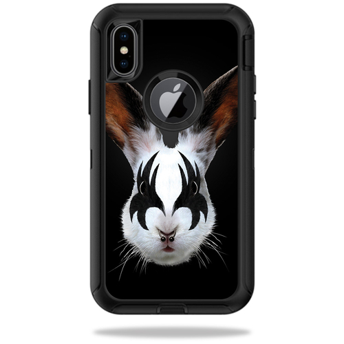 MightySkins OTDIPX-rock n roll bunny Skin for Otterbox Defender iPhone