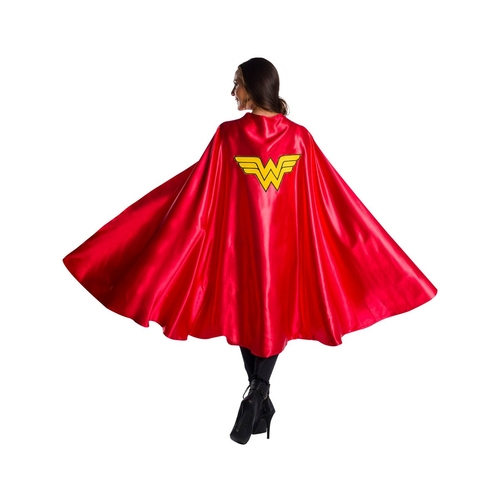 Rubies 278535 Halloween Deluxe Adult Wonder Woman Cape - One Size