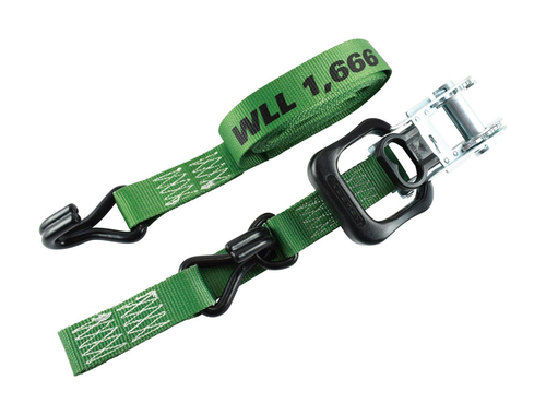 Keeper 8867475 12 ft. Combat Series Tie Down Strap - Forest Green