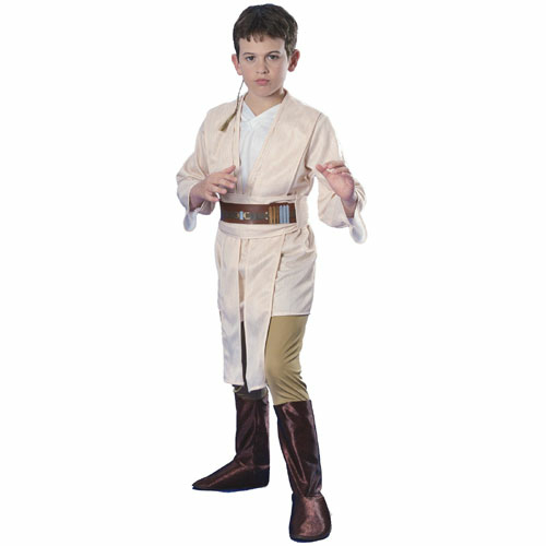 Rubies Costume Co 18790 Star Wars Obi-Wan Deluxe Child Costume Size La