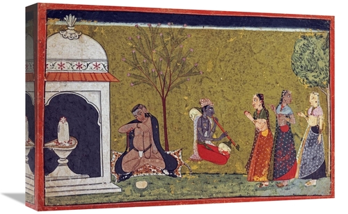 Global Gallery GCS-267738-22-142 22 in. Illustration from a Madhavanal