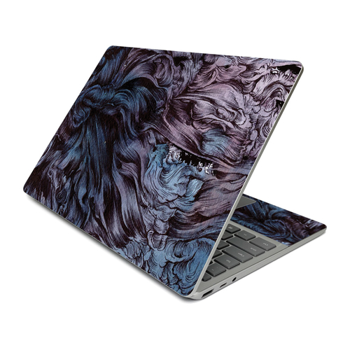 MightySkins MISURLAPGO20-Angry Ripple Skin for Surface Laptop Go 2020 