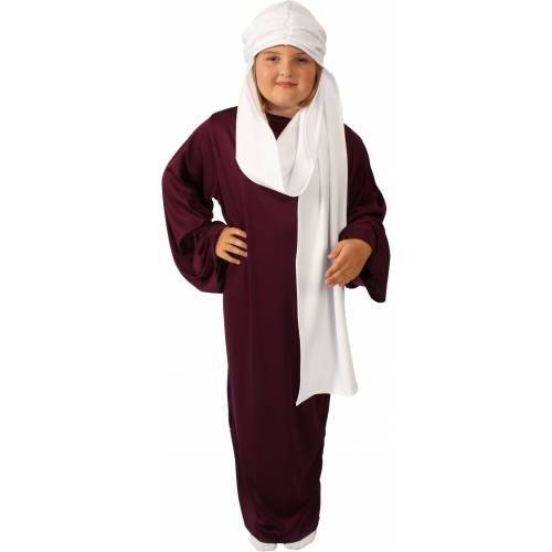 Alexander Costume 60-316-BUR Story Of Christ Gown Child - Burgundy,