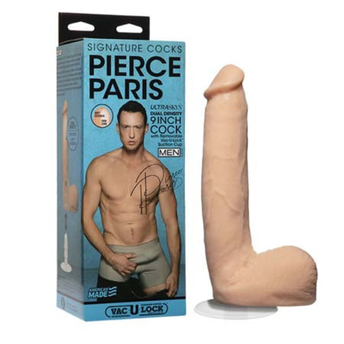 Signature Cocks Pierce Paris 9 Inch ULTRASKYN Cock with Removable