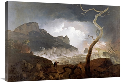 Global Gallery GCS-267591-40-142 40 in. The Storm, Antigonus Pursu