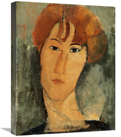 Global Gallery GCS-266888-22-142 22 in. A Young Woman Art Print - Amed