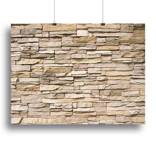 Contemporary stacked stone Canvas Print or Poster