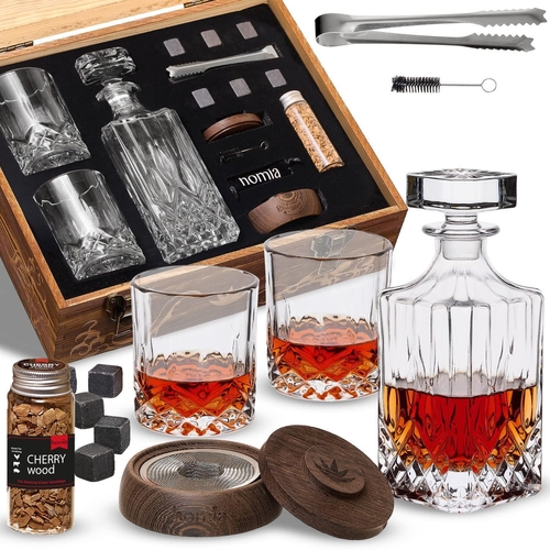 Whiskey Gift Set 14 pcs  Whiskey Bottle and Old Fashioned Glasses  2