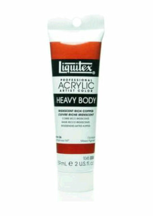 Liquitex 1045230 2Oz Heavy Body Iridescent Color - Rich Copper