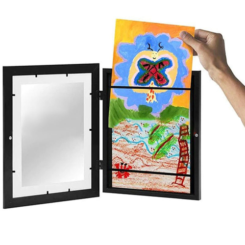 Children Art Frames Magnetic Front Open Changeable Kids Frametory for