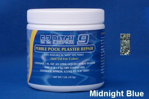 EZ Products EZP-206 1 No. PEBBLE PLASTER REPAIR - MIDNIGHT BLUE EACH