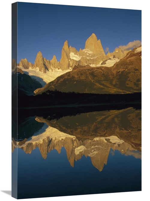 Global Gallery GCS-453476-2030-142 20 x 30 in. Fitzroy Massif Reflecti