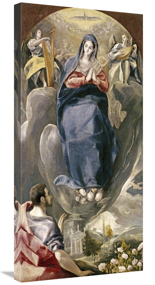 Global Gallery GCS-282011-36-142 36 in. The Immaculate Conception Art 