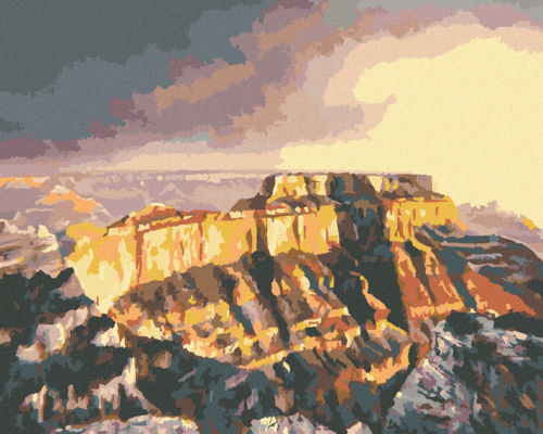 Zuty - Paint by Numbers - GRAND CANYON (D. RUSTY RUST), 40x50 cm