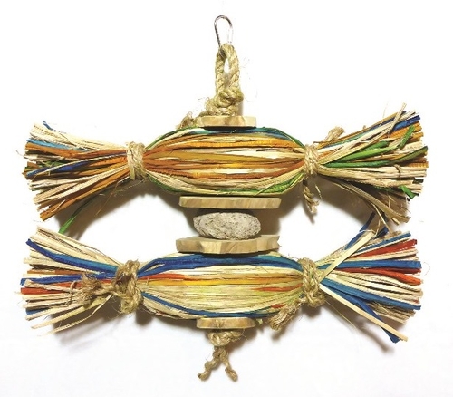 A & E Cage HB46711 Java Wood Minties Bird Toys - Medium