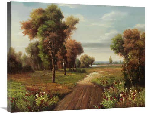 Global Gallery GCS-132426-2835-142 28 x 35 in. Fisherman Trail Art Pri
