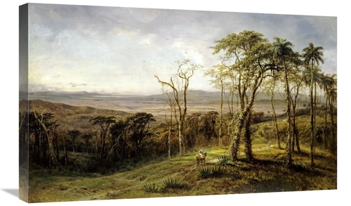 Global Gallery GCS-267864-30-142 30 in. Guajiros En El Camino - Cuba A