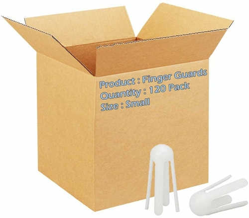 Dukal Finger Guards. Case of 120 Plastic Finger Guards for