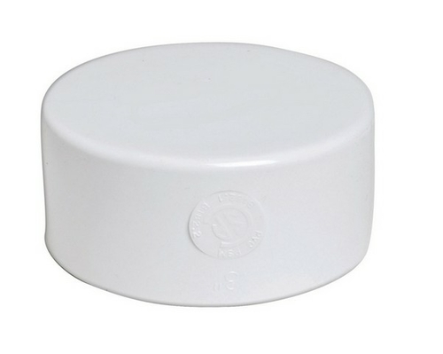 Plastic Trends P1603 3 in. PVC Cap