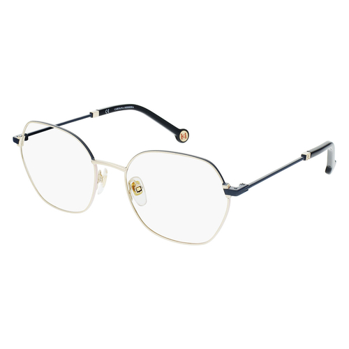 Ladies'Spectacle frame Carolina Herrera VHE183530309 Blue Golden
